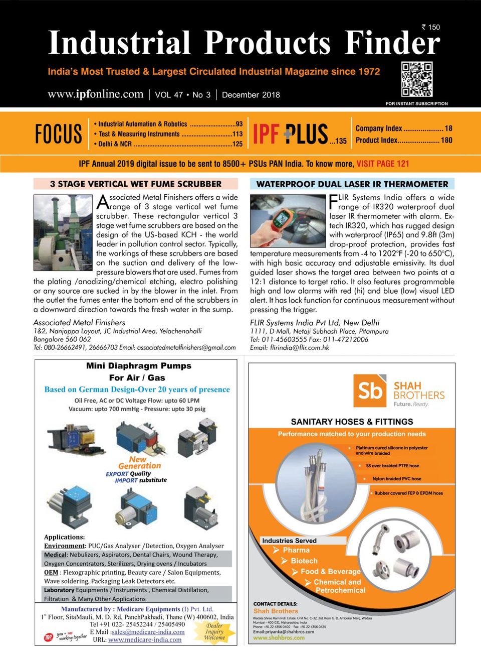 Industrial Products FinderDecember 2018 Magazine